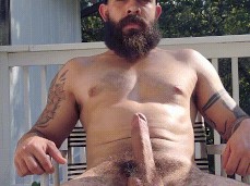 My nudist neighbor seemed happy that I dropped by gif