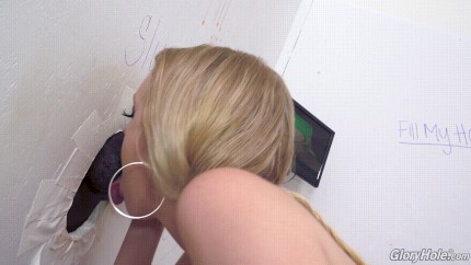 Gloryhole BBC Blowjob