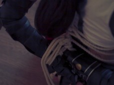 Tifa Lockhart bondage y mordaza gif