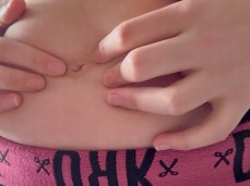 belly button gif