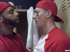 Baseball coach Eddy CeeTee helps star player Tristan Hunter relax 0052 10 gif