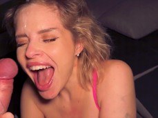 Laughing cumshot pop gif