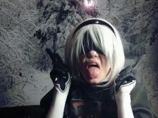 St-molly 2b ahegao gif