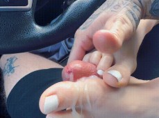 ruined footjob gif