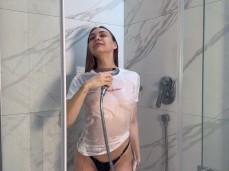 wet shirt gif
