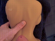 Nutting all over pocket pussy so much cum gif