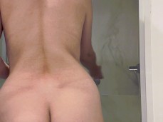 ass Curves Mature in the shower gif