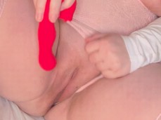 Trying Out My New Toy | It Made Me Cum Twice gif