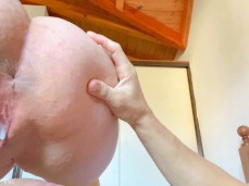 27 weeks pregnant, but my pussy still craves for your cum 🤤🥰 gif