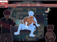teddy attacks gif