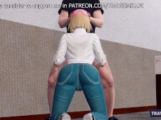 Chs Hae-In giving a S-class blowjob gif