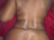 Thick Black Ass Mrs Kensington gets the Prone Bone Again gif