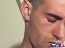 Eye contact with a fit, busy Brit 0205 6 gif