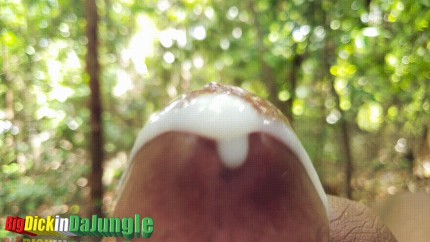 Beautiful uncut bbc cumshot