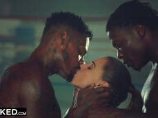 Tori Black coat removed gif