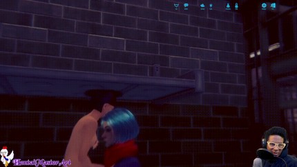 Hot 3D girl taking cock in the police station while someone watches
