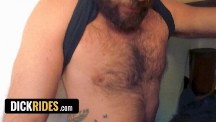 Handsome, hairy, hung Rodrigo El Santo gets sucked by Eric Deen 0811 10