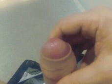 Horny, hairy trucker strokes his uncut cock on a ferry, and cums 0021-1 10 gif