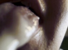 SPIT CUM ON CAM LENS gif