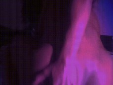 Ebony riding dildo gif