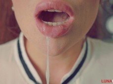 cum in mouth gif