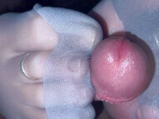 Nylon Foot Pussy gif