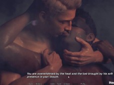 Hot Blindfolded imate gets felt up by prison gaurd gif