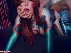 Doggy fingers in mouth