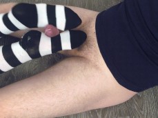 footjob cum gif