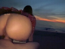 Upskirt wet pussy public riding gif