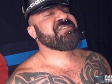 Adam Knocksville gets fucked by buff, tough, hairy, inked Marc Angelo 0936 gif