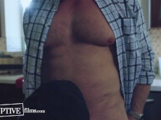 Beefy, uncut dilf Hans Berlin gets head 1010 10 gif
