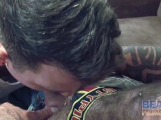 Uncut, buncuteefy muscle dilf Marc Angelo gets sucked by cute Dean Wyatt gif