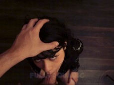 eye contact blowjob