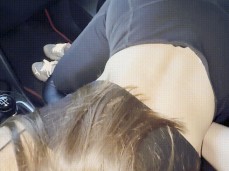 Blowjob ass view gif