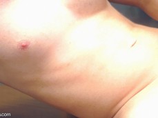 Smooth, ginger, uncut muscle jock Jeremiah Cruze jerks off 0210 4 gif