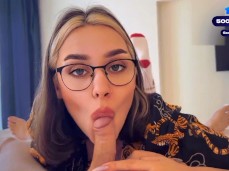 glass blowjob gif