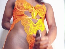 ebony tgirl cum gif