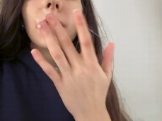eating her grool out of panties gif