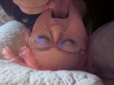 milking on face gif