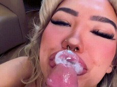 luna spitjob gif