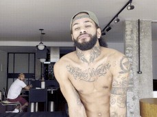 BBC Dude Gets His Dick Ready For You gif