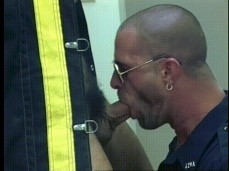 Hot, hung cop (Vince Siciliano? Tom Vacarro?) facefucks colleague 2538 10 gif