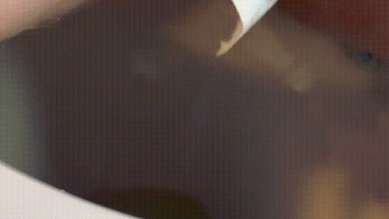 Wiping pussy after pee