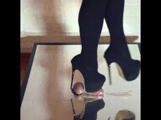 Trampling cumshot gif