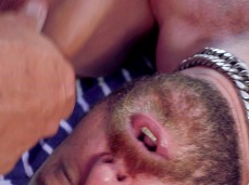 Beefy, hairy, hung, uncut Aussie enjoys getting fucked outdoors 0113-1 10 gif