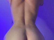 Peach Dias Rides Reverse Cowgirl Ass Bouncing gif