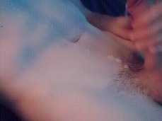 twink cums gif