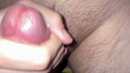 Big cumshot on my belly