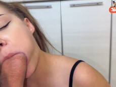 cute girl suck a dick gif